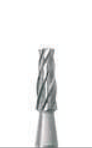 Flat End Tapered Fissure Carbide Burs